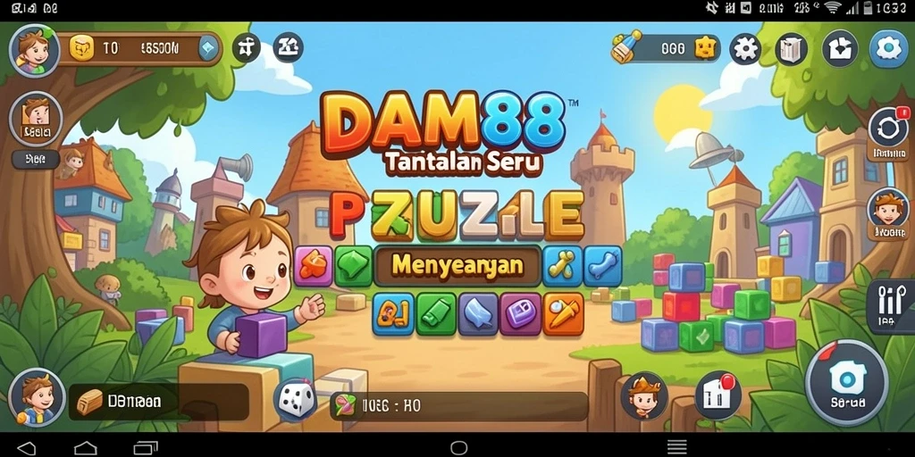 Tampilan gameplay menarik dari DAM88 yang menantang untuk semua pemain.