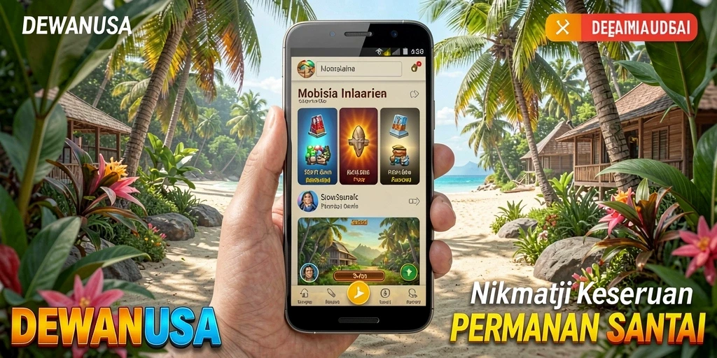 Screenshot DEWANUSA menampilkan gameplay yang ceria dan mengasyikkan.