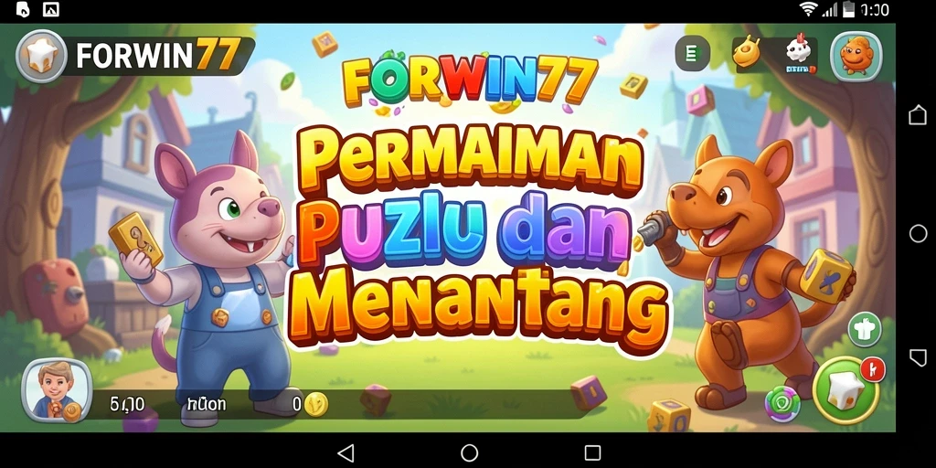 Gameplay FORWIN77 yang menantang dan penuh warna.