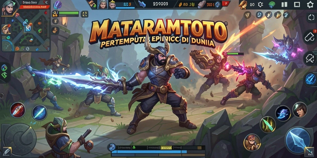 Tampilan aksi gameplay seru di MATARAMTOTO