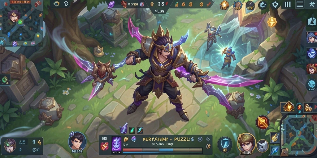 Tampilan gameplay menarik di MLBB8 yang penuh warna dan tantangan.
