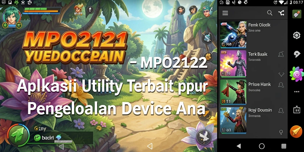 Tampilan antarmuka pengguna MPO2121 yang sederhana dan fungsional.