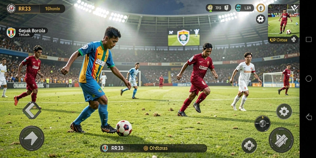 Tampilan gameplay RR33 yang mendebarkan dan realistis.