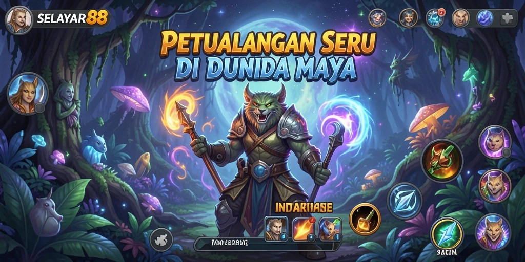 Tampilan gameplay SELAYAR88 yang menegangkan dan penuh petualangan.