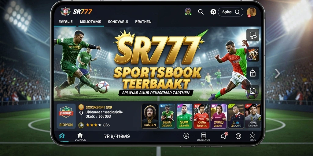 Tangkapan layar SR777 menampilkan interface taruhan yang menarik dan informatif.
